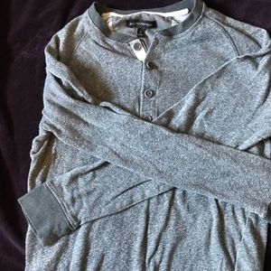 Banana Republic Gray Henley